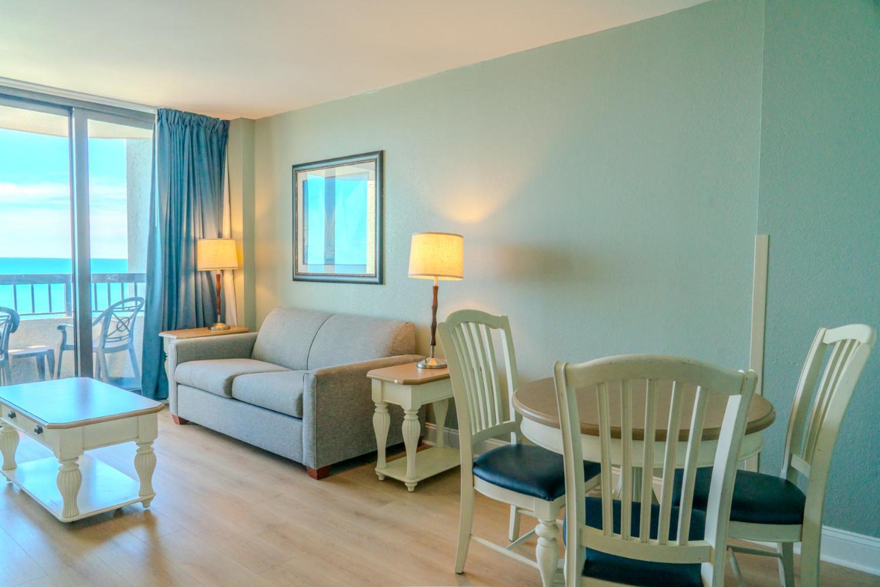 Oceanfront 1Br Suite! Perfect For 8 Guests!- Pinnacle Tower 1456 Миртл-Бич Экстерьер фото